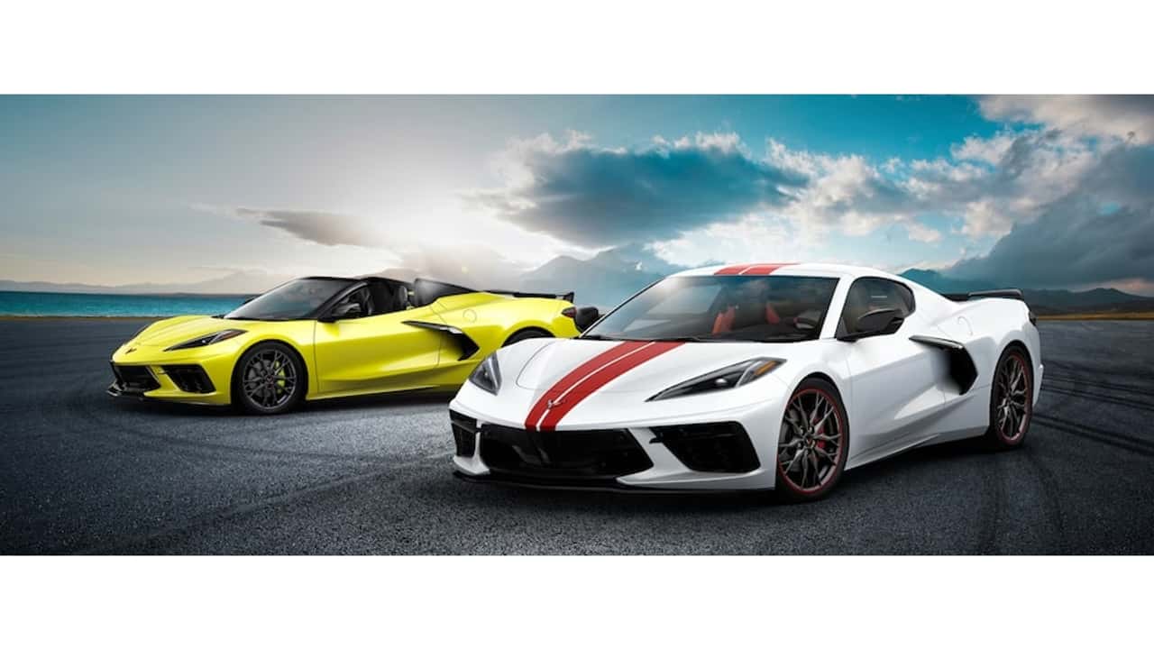 Corvette special edition models in Japan
